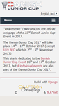 Mobile Screenshot of danishjuniorcup.com